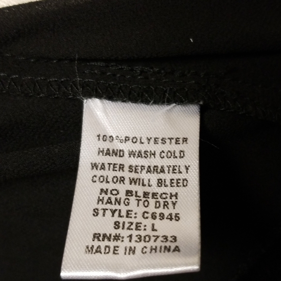 Umgee see through Black Sleeveless top - Picture 8 of 8